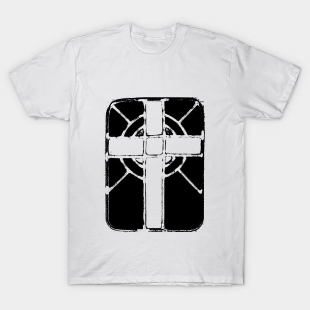 Medieval Cross T-Shirt by MotoGirl